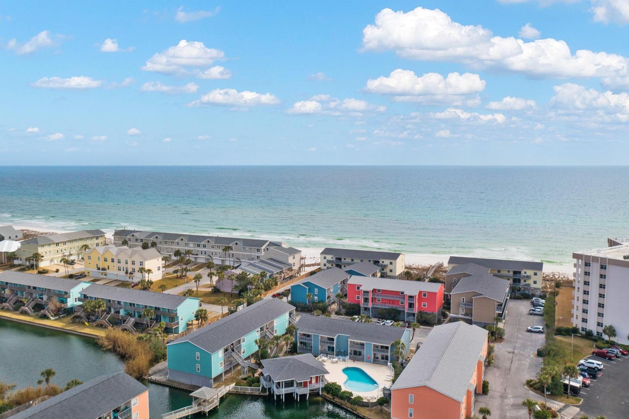 Villas On The Gulf L1- Ocean View Steps To Beach! Pensacola Beach Kültér fotó